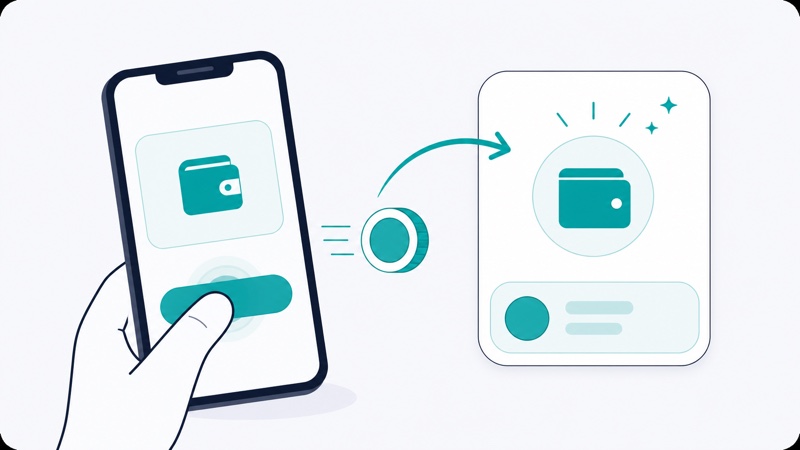 Diagram of a PayID deposit moving from a banking app into a pokies site account